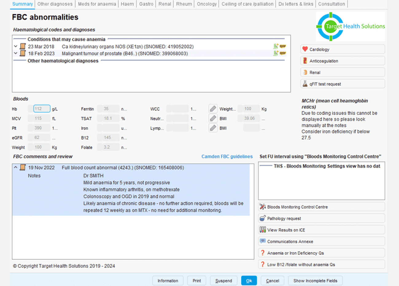 Seamless Blood Processing